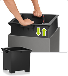 CANTO Cube planter liner